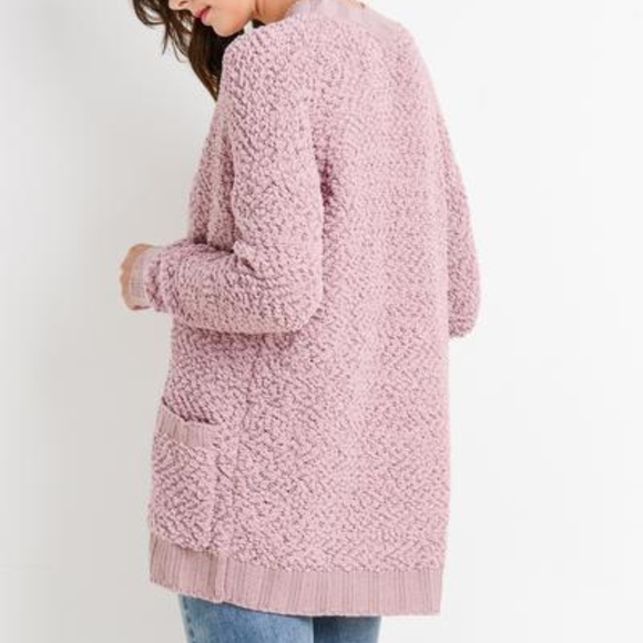 Makenzie Popcorn Yarn Cardigan - Picture 2 of 3